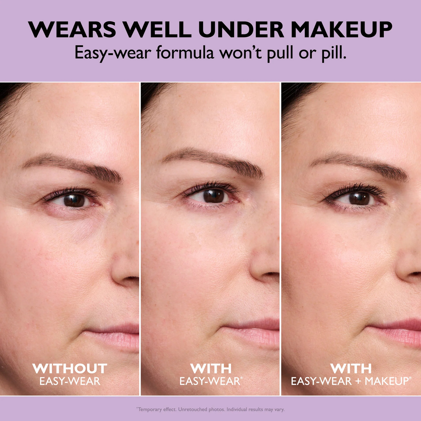 Instant Temporary Eye Tightener Easy-Wear Formula