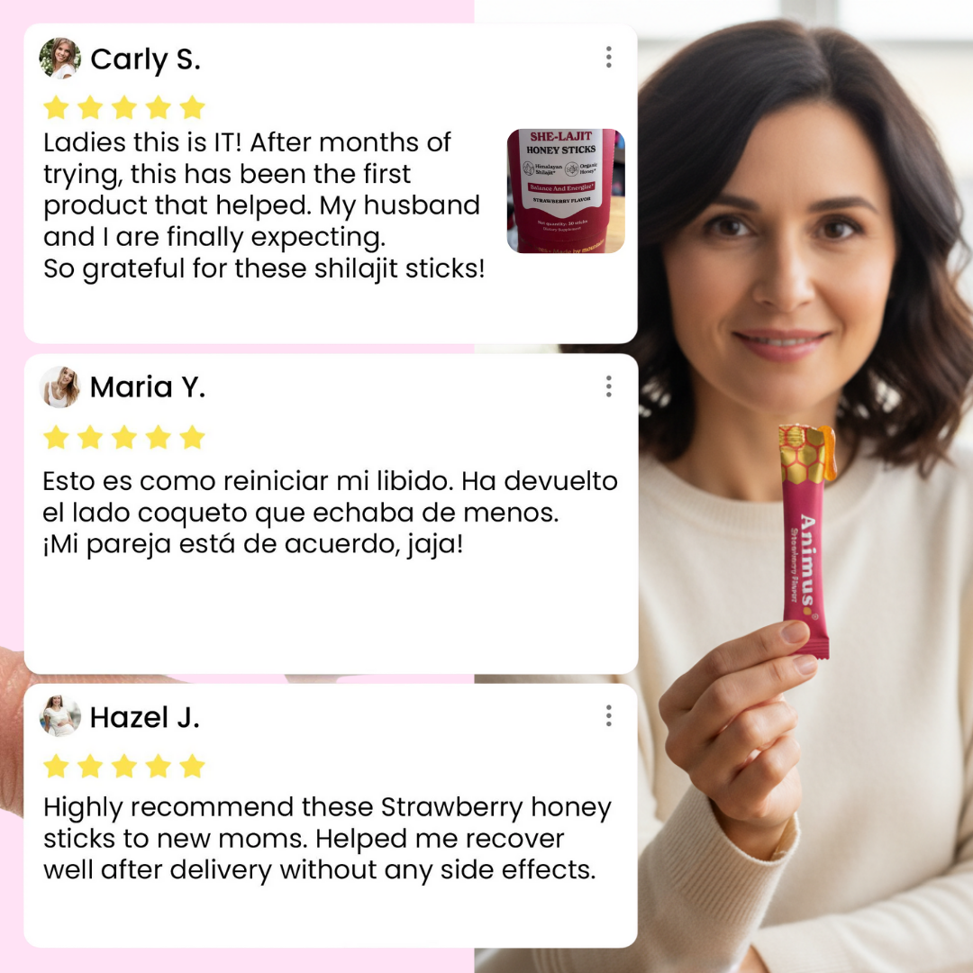 Animus™ - Shilajit Honey Sticks