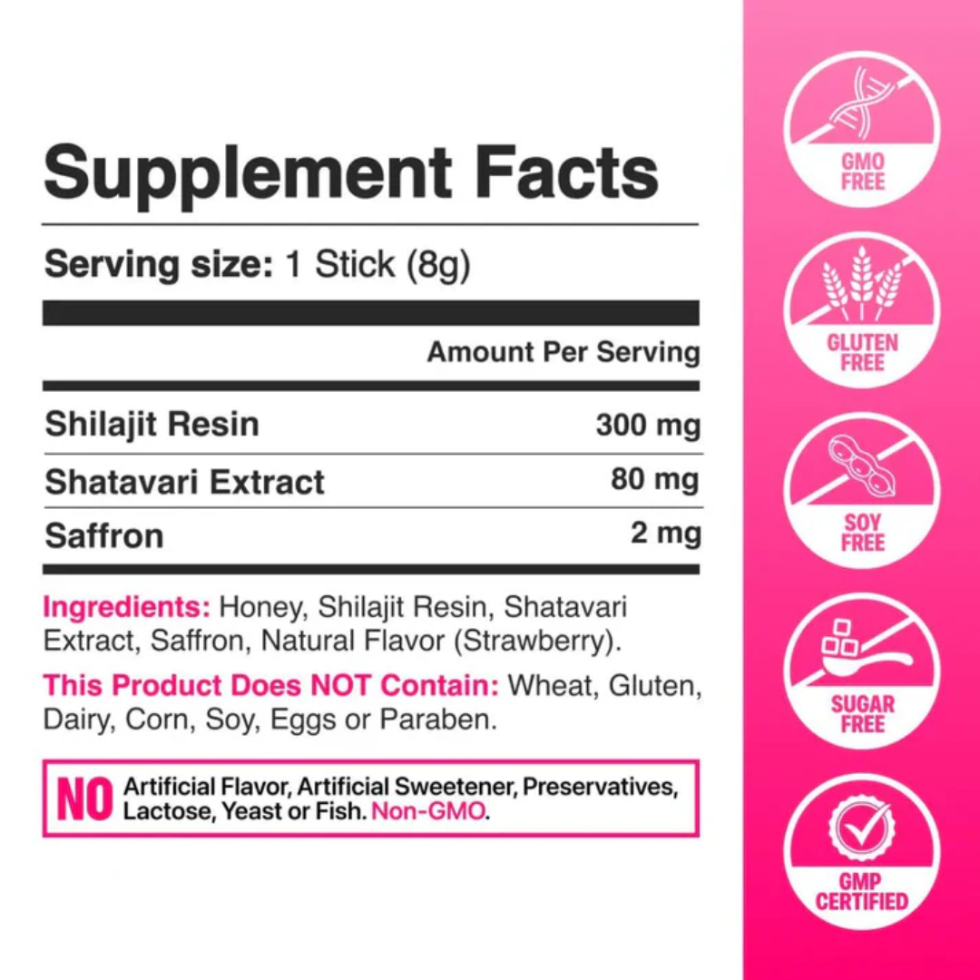 Animus™ - Shilajit Honey Sticks