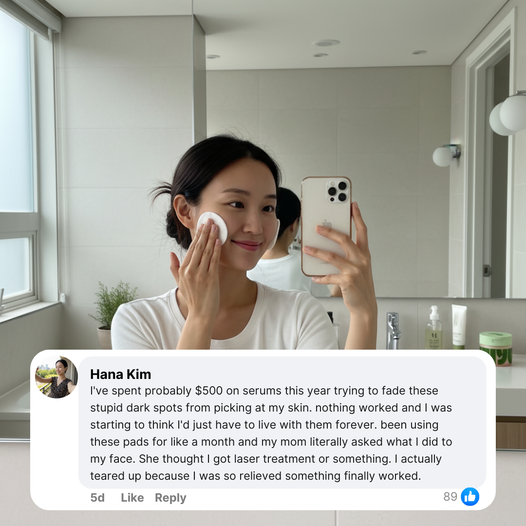 Korean Skincare Toner Pads